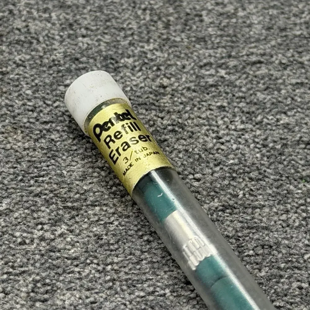 Vintage Berol Turquoise Pentel Mechanical Pencil Lead Refills Eraser Lot